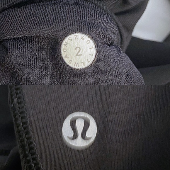 Lululemon Invigorate 7/8 Tight in Black Size 2 - Picture 10 of 11